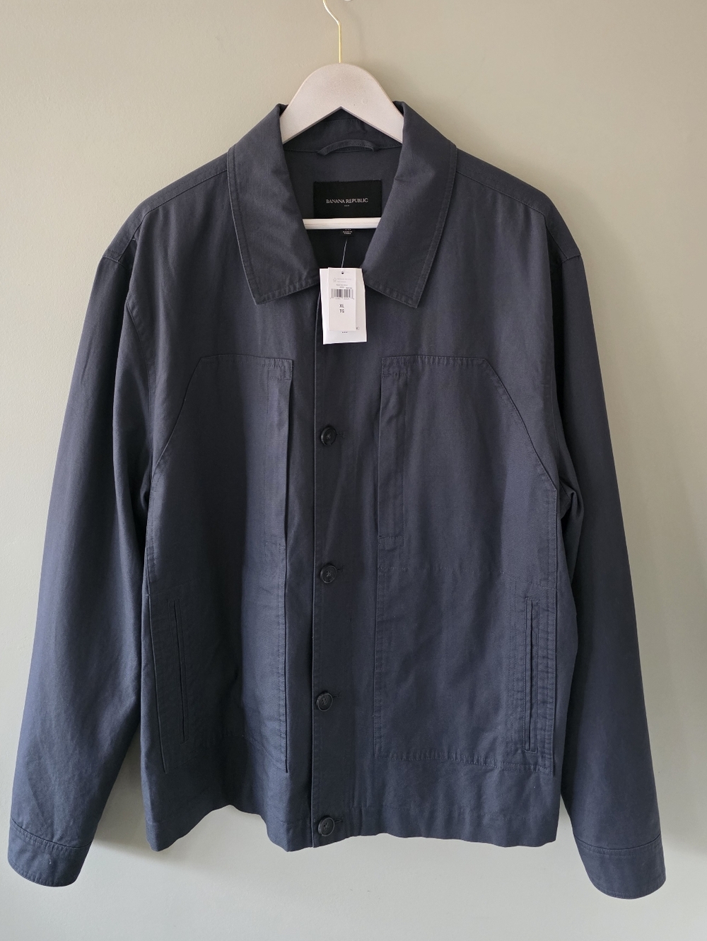 NWT Banana Republic Factory XL Rugged Gorpcore Utility Heavyduty Shirt Jacket